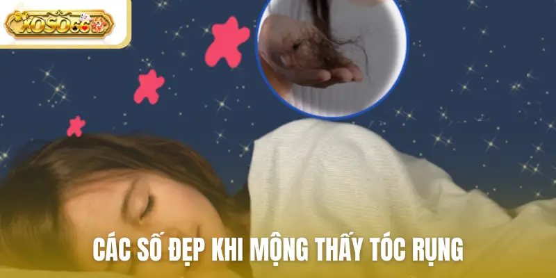 Các số đẹp khi mộng thấy tóc rụng